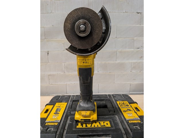Accu haakse slijper, dewalt, dcg405 - afbeelding 4 van  10