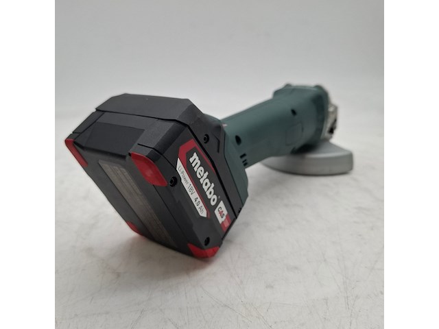 Accu haakse slijper en boormachine, metabo, bs18 lt/ w18 l9 125 - afbeelding 2 van  12