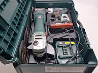Accu haakse slijper en boormachine, metabo, bs18 lt/ w18 l9 125 - afbeelding 3 van  12