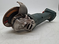 Accu haakse slijper en boormachine, metabo, w18 l9-125 /bs 18 lt - afbeelding 9 van  10