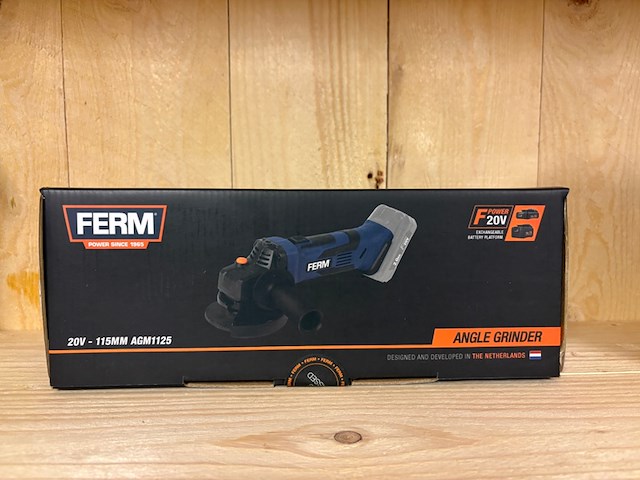 Accu haakse slijper ferm, 20v - afbeelding 1 van  2