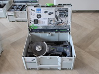 Accu haakse slijper festool agc 18 in systainer. zonder accu en lader - afbeelding 2 van  4