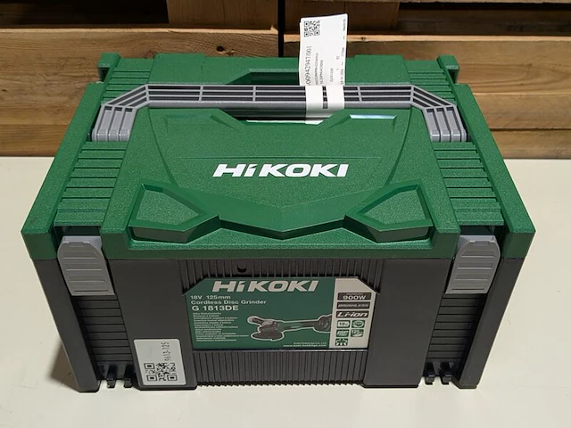 Accu-haakse slijper, hikoki, g 1813de, (incl. hsc koffer) - afbeelding 5 van  5