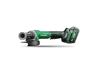 Accu-haakse slijper, hikoki, g 1813df, (incl. hsc koffer, accu's en acculader)