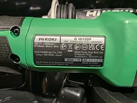 Accu-haakse slijper, hikoki, g 1813df, (incl. hsc koffer) - afbeelding 4 van  5