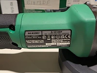 Accu-haakse slijper, hikoki, g 1813df, (incl. hsc koffer) - afbeelding 4 van  5