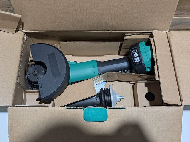 Accu-haakse slijper, hikoki, g 1813dve - afbeelding 3 van  5