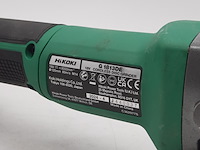 Accu haakse slijper, hikoki, g1813de, 2024 - afbeelding 8 van  11