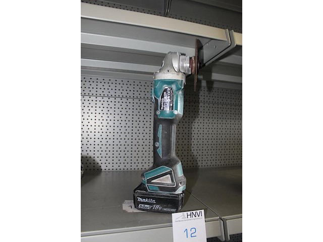 Accu haakse slijper makita dg506 met 5,0ah accu. - afbeelding 3 van  3