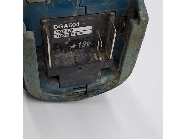 Accu haakse slijper, makita, dga504, 2023 - afbeelding 6 van  9