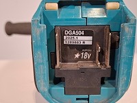 Accu haakse slijper, makita, dga504, 2024 - afbeelding 6 van  6