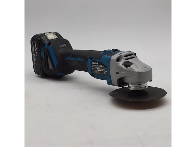 Accu haakse slijper, makita, dga504, 2025 - afbeelding 7 van  11