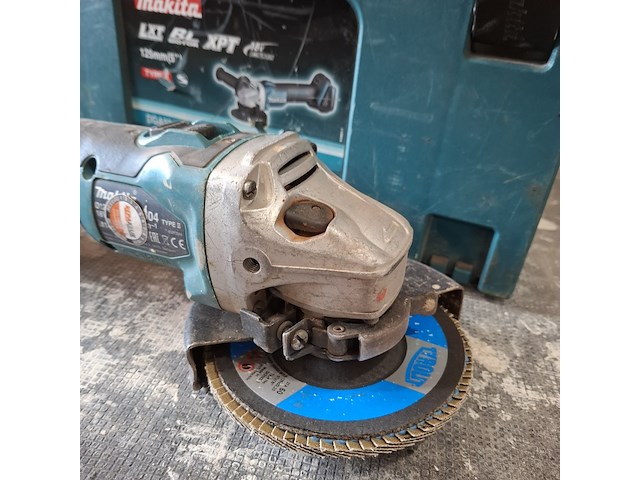 Accu haakse slijper makita, dga504, bouwjaar 2021 - afbeelding 4 van  5