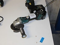 Accu haakse slijper makita dga504 met accu