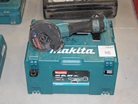 Accu haakse slijper makita dga504 zonder accu met kunstsfoffen koffer
