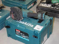 Accu haakse slijper makita dga504 zonder accu met kunstsfoffen koffer - afbeelding 2 van  2