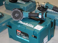 Accu haakse slijper makita dga504 zonder accu met kunststoffen koffer - afbeelding 2 van  2