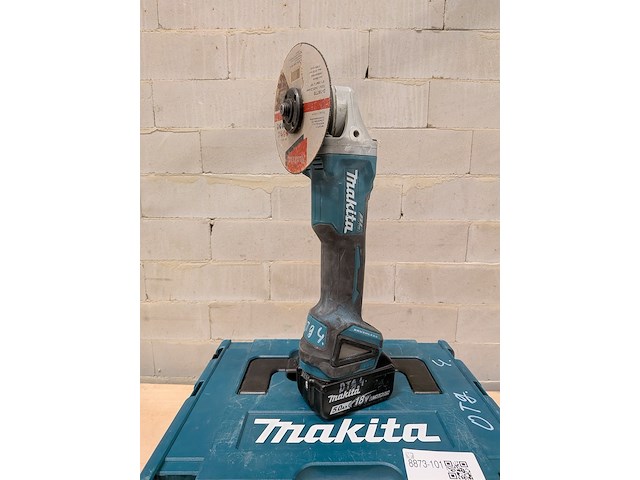 Accu haakse slijper, makita, dga504 - afbeelding 2 van  9