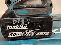 Accu haakse slijper, makita, dga504 - afbeelding 8 van  9