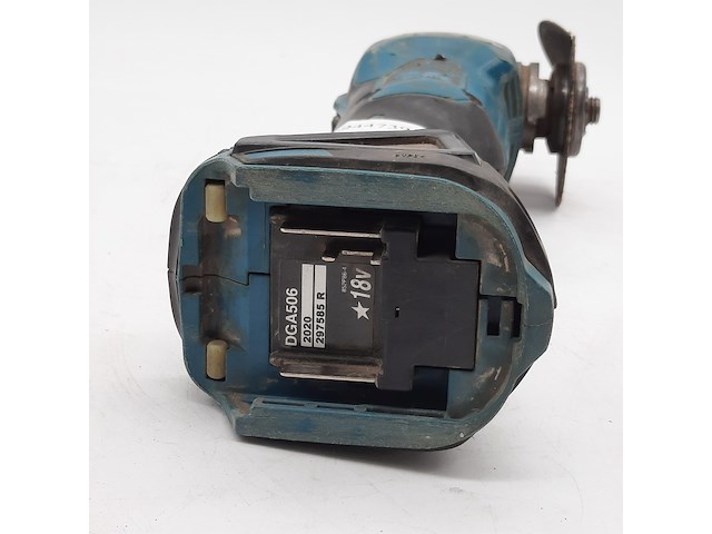 Accu haakse slijper, makita, dga506, 2020 - afbeelding 2 van  10