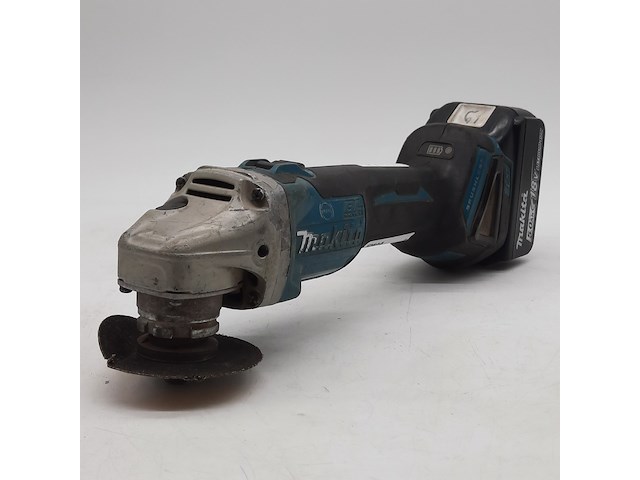 Accu haakse slijper, makita, dga506, 2020 - afbeelding 1 van  10