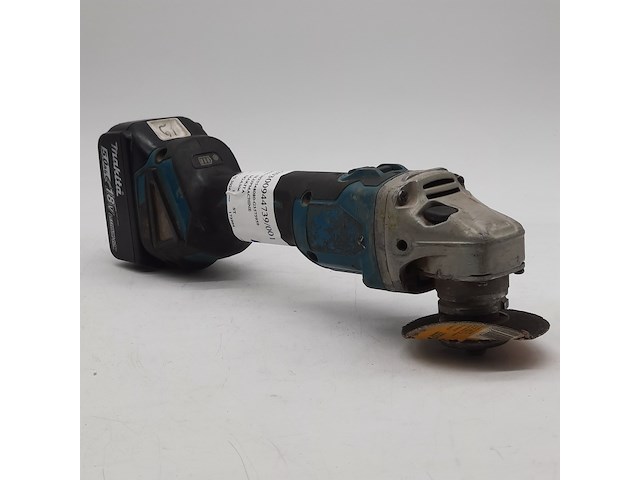 Accu haakse slijper, makita, dga506, 2020 - afbeelding 6 van  10