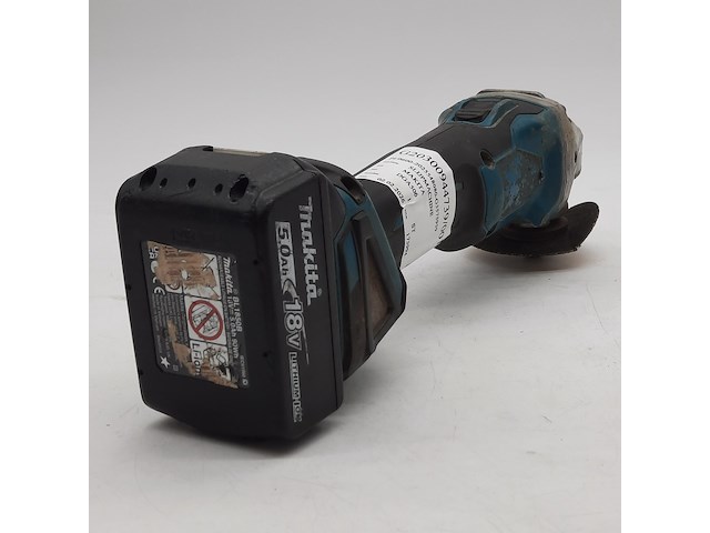 Accu haakse slijper, makita, dga506, 2020 - afbeelding 9 van  10