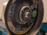 Accu haakse slijper makita, dga506, bouwjaar 2020 - afbeelding 4 van  6