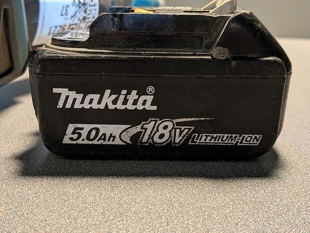 Accu haakse slijper makita, dga506, bouwjaar 2020 - afbeelding 5 van  6