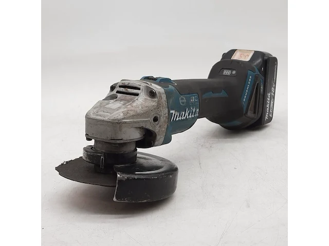 Accu haakse slijper, makita, dga506 - afbeelding 1 van  9