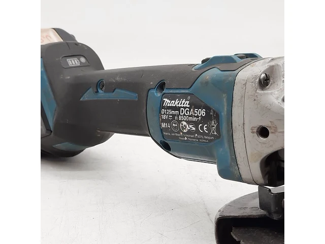 Accu haakse slijper, makita, dga506 - afbeelding 6 van  9
