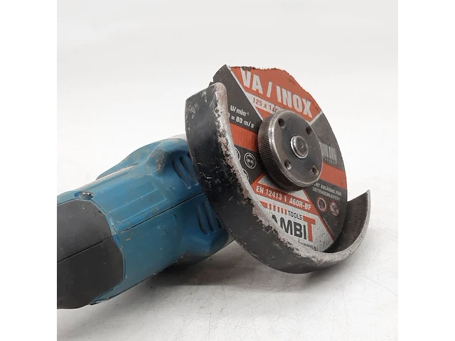 Accu haakse slijper, makita, dga506 - afbeelding 8 van  9