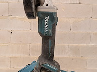 Accu haakse slijper met accu schroevendraaier, makita dg504, makita dhp486 - afbeelding 2 van  14