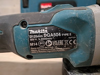 Accu haakse slijper met accu schroevendraaier, makita dg504, makita dhp486 - afbeelding 4 van  14