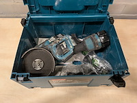 Accu haakse slijper met accu schroevendraaier, makita dg504, makita dhp486 - afbeelding 5 van  14