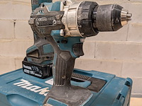 Accu haakse slijper met accu schroevendraaier, makita dg504, makita dhp486 - afbeelding 7 van  14