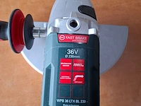 Accu haakse slijper metabo, wpb 36 ltx bl230, bouwjaar 2016 - afbeelding 4 van  8