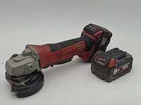 Accu haakse slijper, milwaukee, hd18ag125, 2021 - afbeelding 1 van  8