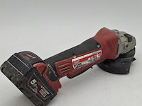 Accu haakse slijper, milwaukee, hd18ag125, 2021 - afbeelding 4 van  8