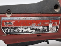 Accu haakse slijper, milwaukee, hd18ag125, 2021 - afbeelding 5 van  8