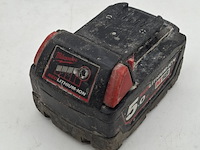 Accu haakse slijper, milwaukee, hd18ag125, 2021 - afbeelding 8 van  8