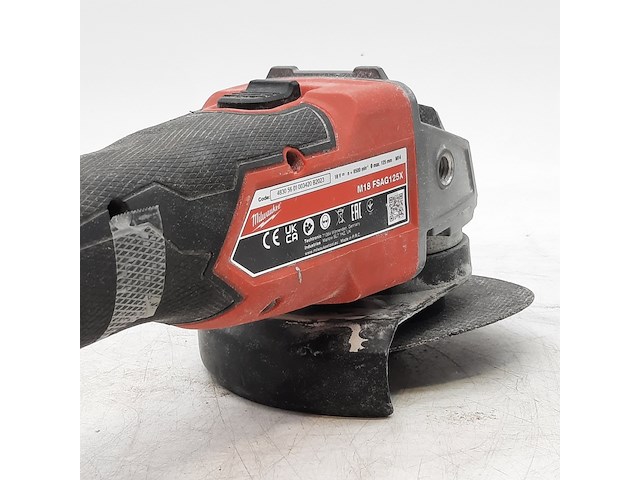 Accu haakse slijper, milwaukee, m18 fsag125x, 2023 - afbeelding 5 van  6