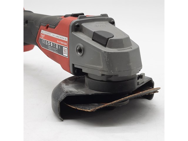 Accu haakse slijper, milwaukee, m18 fsag125x - afbeelding 10 van  13