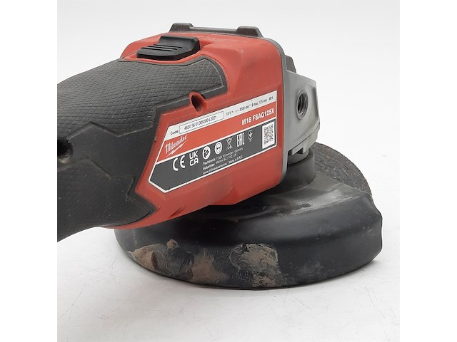 Accu haakse slijper, milwaukee, m18 fsag125x - afbeelding 13 van  13