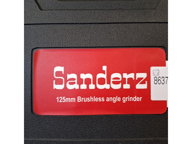 Accu haakse slijper, rood - afbeelding 2 van  10