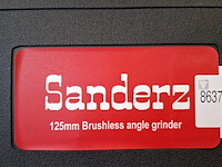 Accu haakse slijper, rood - afbeelding 2 van  10