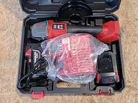 Accu haakse slijper, rood - afbeelding 9 van  10