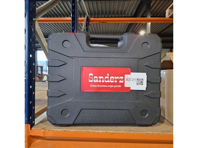 Accu haakse slijper, rood - afbeelding 10 van  10