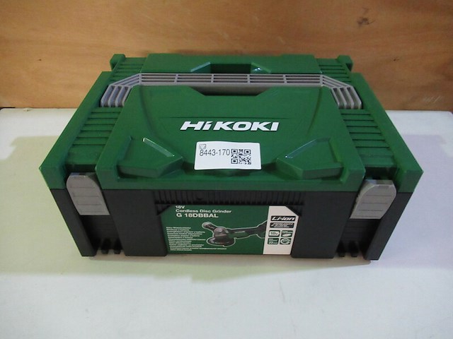 Accu haakse slijper set 18v hikoki, g 18dbbal - afbeelding 1 van  3