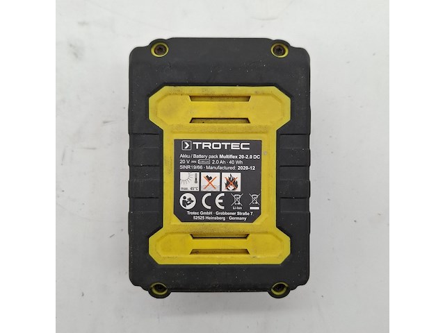 Accu haakse slijper, trotec, pags 21-115, 2022 - afbeelding 9 van  9